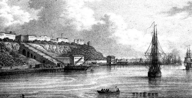 Port d'Odessa dans les années 1850