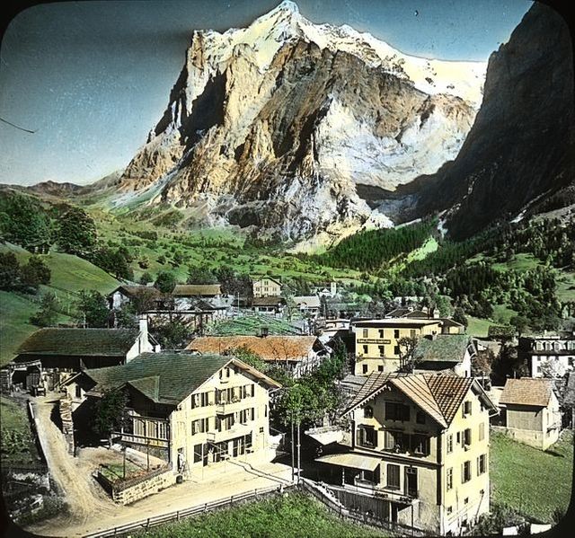 Le Wetternhorn vu de Grindelwald