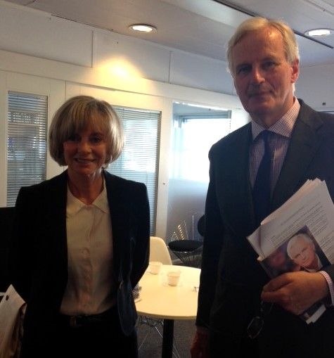 Elisabeth Guigou et Michel Barnier