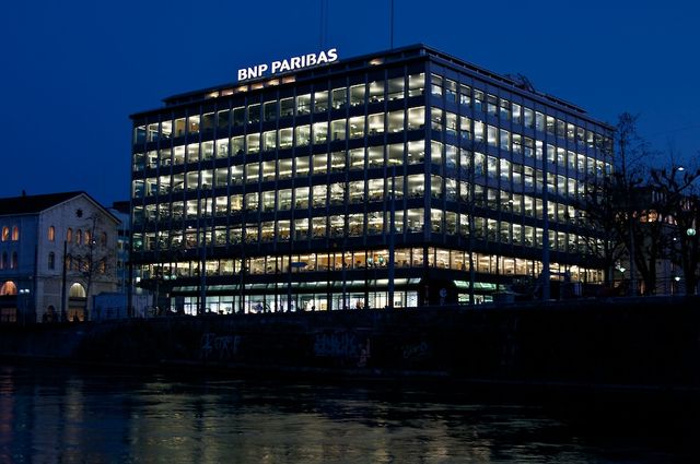Siège de BNP Paribas à Genève