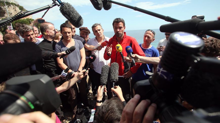 La déclaration de bord de mer de Jérôme Kerviel. Samedi 17 mai 2014.