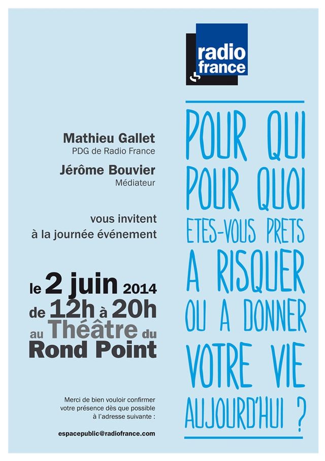 Pour qui et pour quoi êtes-vous prêts à risquer ou à donner votre vie?