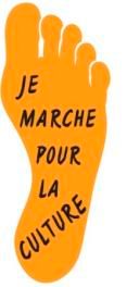 Logo Je marche pour la culture