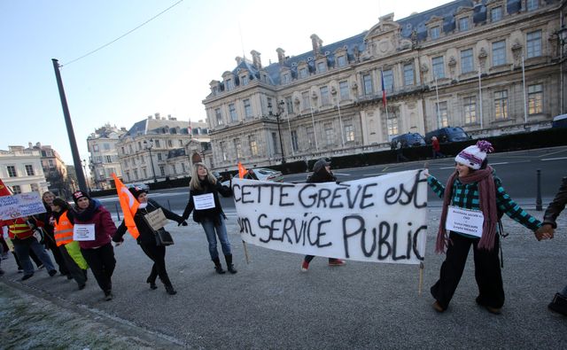 Manifestation de fonctionnaires