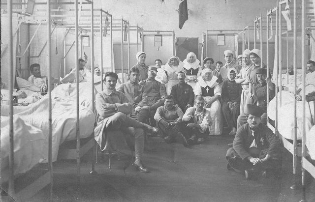 Hôpital pendant la grande guerre