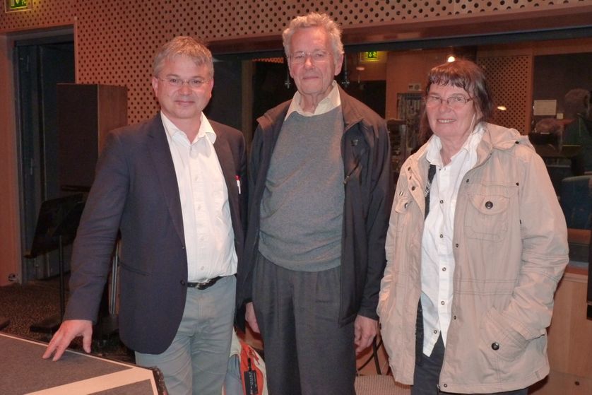 Pierre-Benoit Joly, James Lequeux et Thérèse Encrenaz.