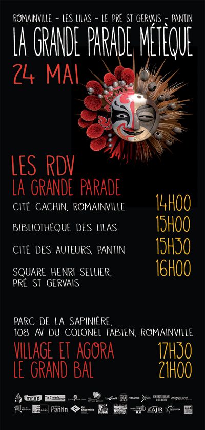 Affiche 1ère Grande parade métèque