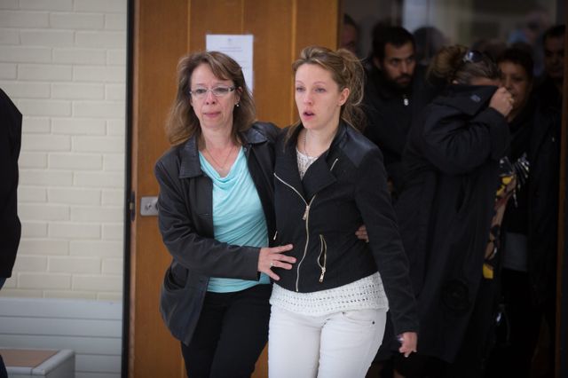 Julie Derouette, partie civile au procès Leulmi
