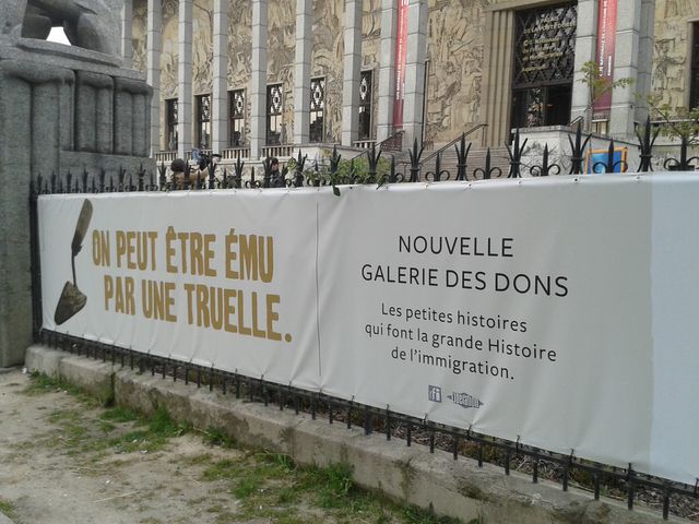 La « Galerie des dons » du musée de l’Histoire de l’immigration