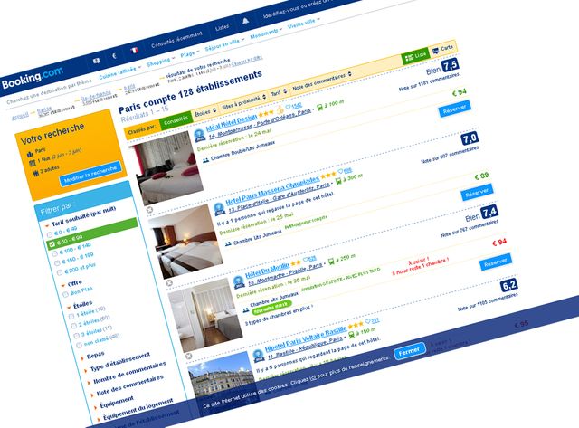 Le site de réservation booking.com assigné en justice