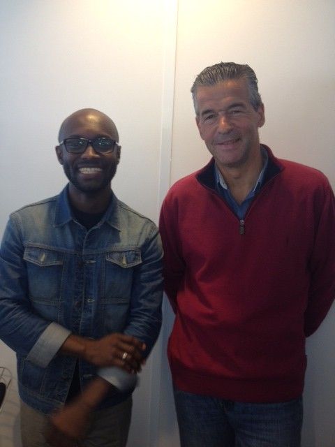 Raoul Mbog et Vincent Hugeux