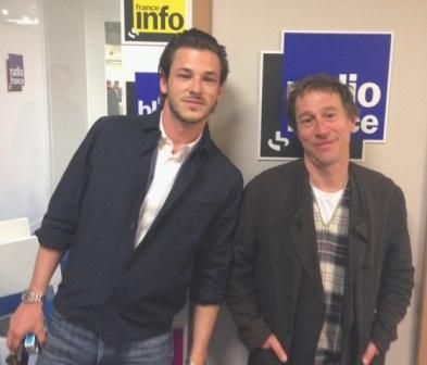 Gaspard Ulliel et Bertrand Bonnello