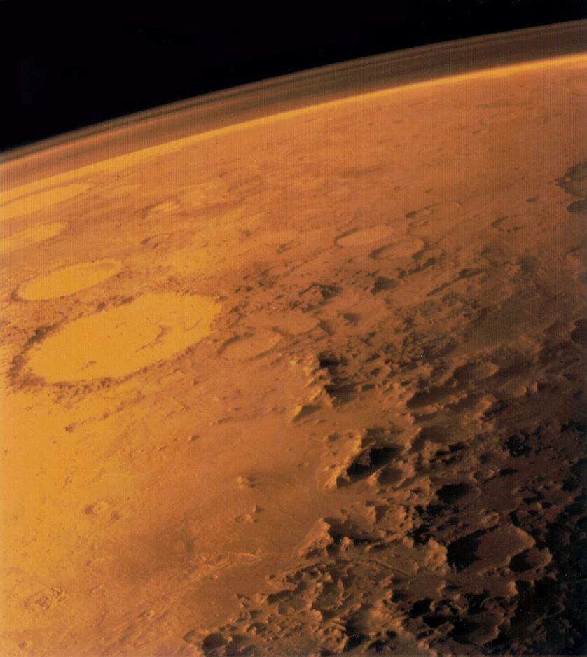 Mars par la Nasa