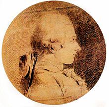 Portrait du jeune Marquis de Sade