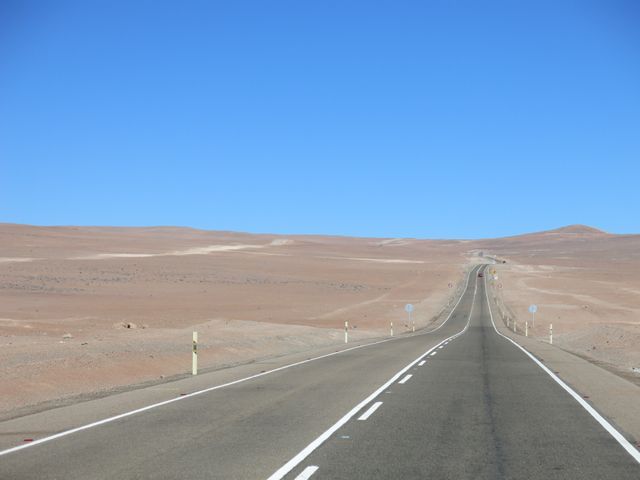 La route de l'Atacama