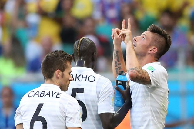 Après le premier but de Giroud