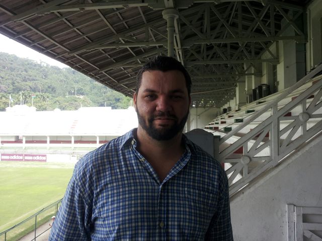 Eduardo Mourro, gérant du stade de Fluminense