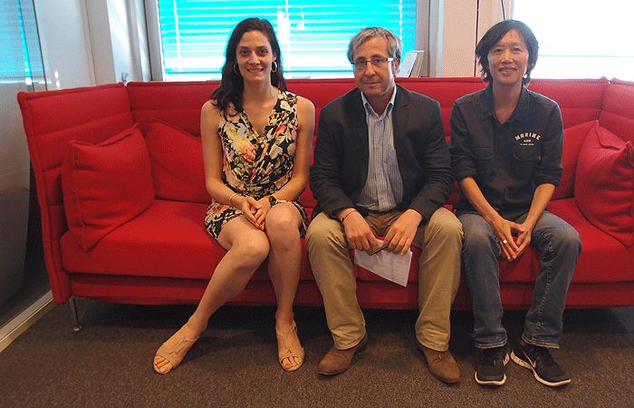 Laëtitia Strauch, Lionel Roure et Thanh Nghiem