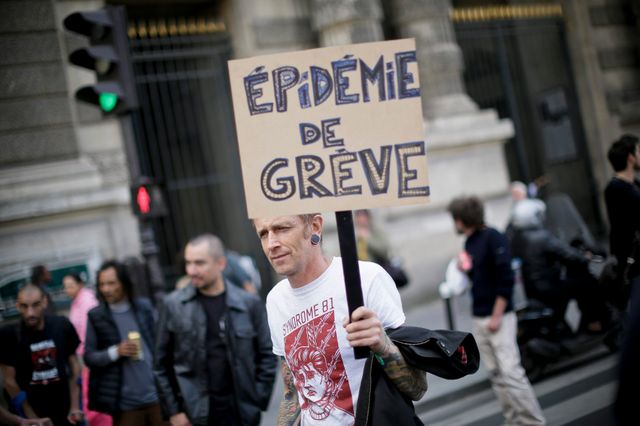 Manifestation des intermittents