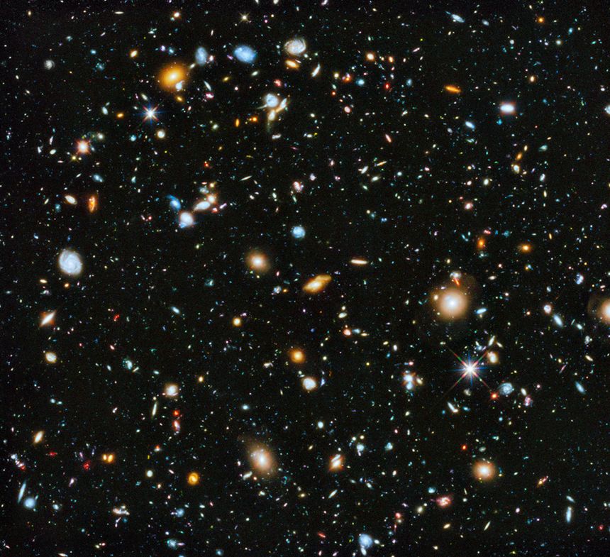 10 000 galaxies repérées par la NASA