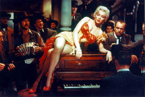 Marilyn Monroe dans RIVIERE SANS RETOUR (Otto Preminger, 1954)