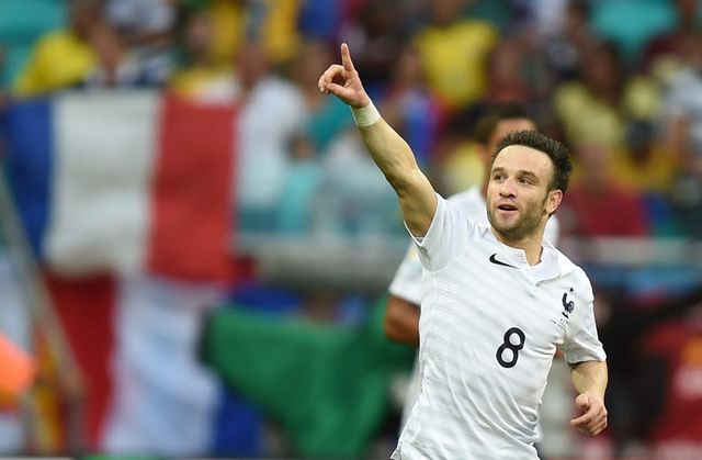 Mathieu Valbuena après son but vendredi dernier face à la Suisse