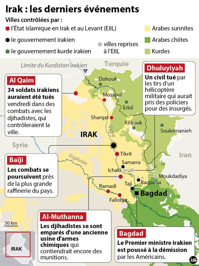 Irak : l'armée tente de résister