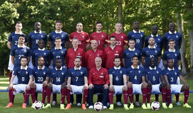Photo officielle des Bleus