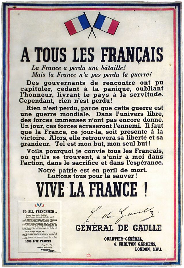 Appel du 18 juin