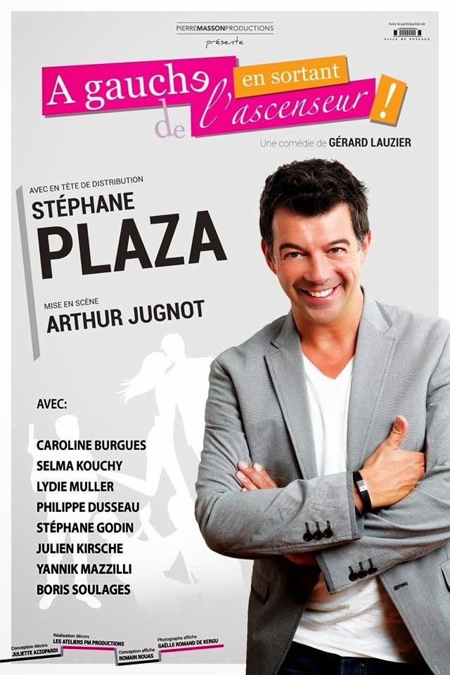 Stephane Plaza, "A gauche en sortant de l'ascenseur"