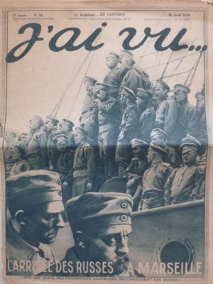 L’arrivée des Russes à Marseille