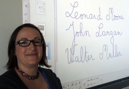 Pixel Débarquement - Delphine Jouenne, professeur d'anglais au collège Bon Sauveur