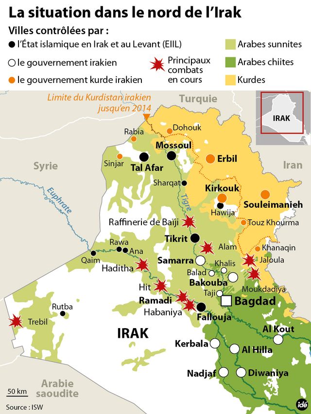 La situation dans le nord de l'Irak