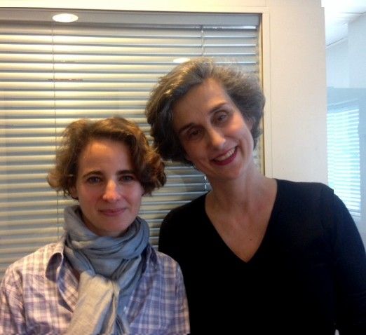 Sylvia Desazars de Montgaillard et Laurence Debray