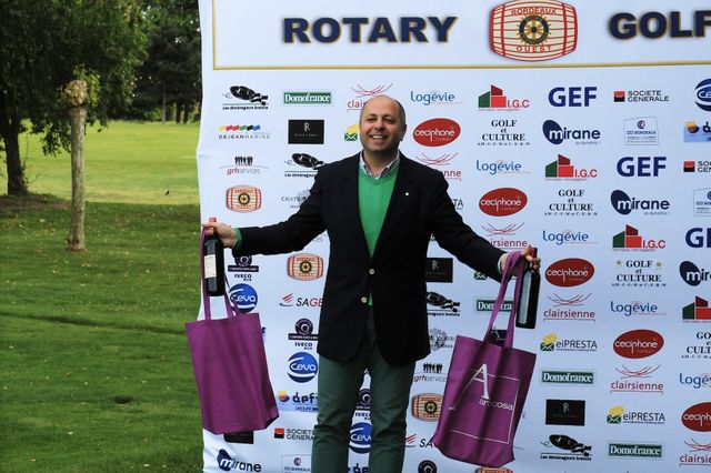 Henri Fayad, président du Rotary club de Bordeaux-ouest