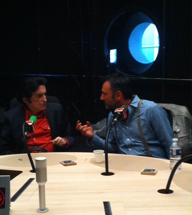 Dick Rivers et Frédéric Lopez