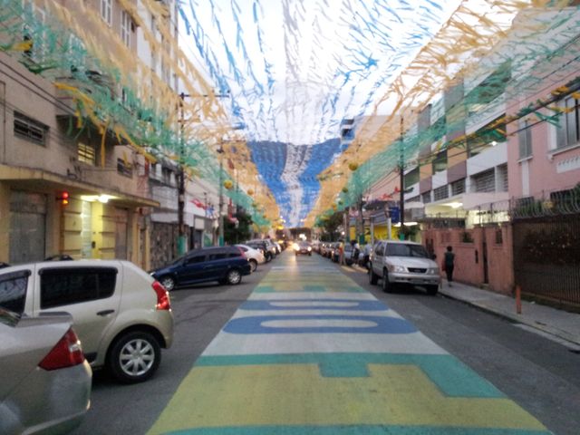 La Rua Pereira Nunes participe au concours de la rue la mieux décorée