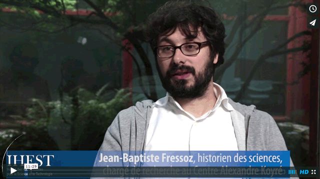 Jean-Baptiste Fressoz à l'université d'été de l'IHEST 2013