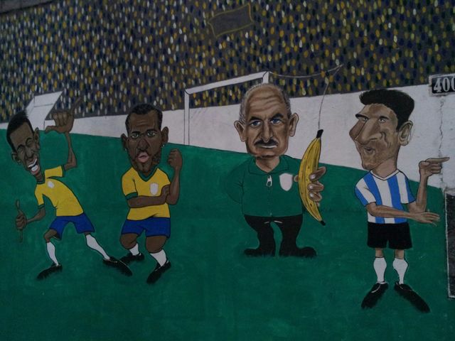 Une fresque rue Pereira Nunes à Rio