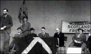 Meeting du "Scottisch Party", le 14 décembre 1933.