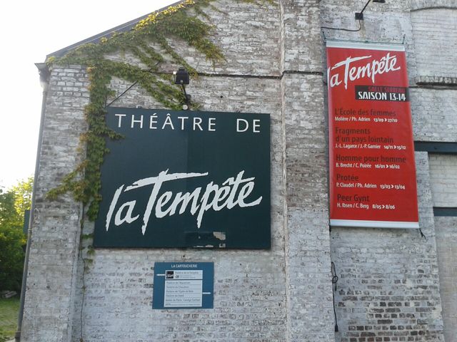 le Théâtre de la Tempête, à la Cartoucherie de Vincennes