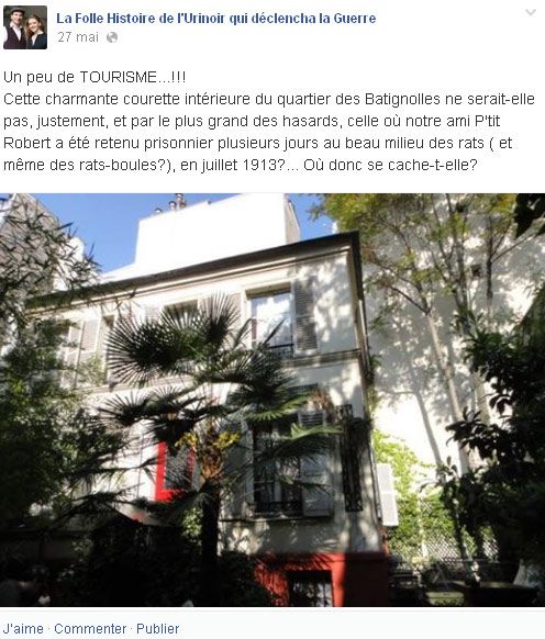 Urinoir sur facebook