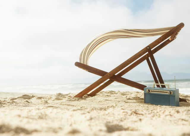 La radio à la plage