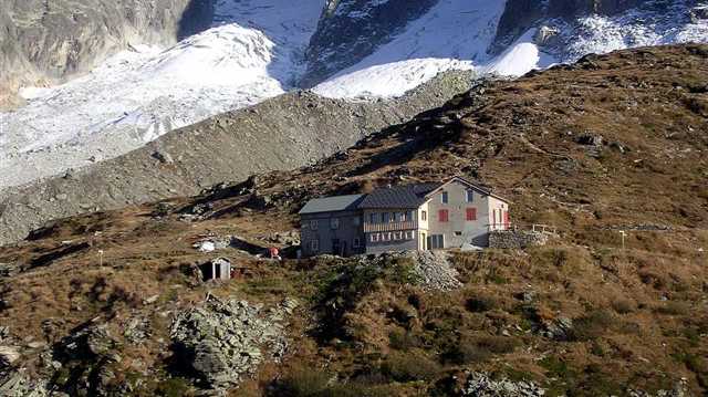 le refuge du Plan de l'Aiguille