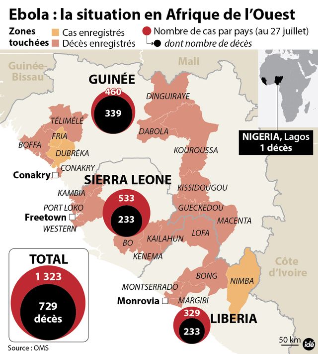infographie Ebola