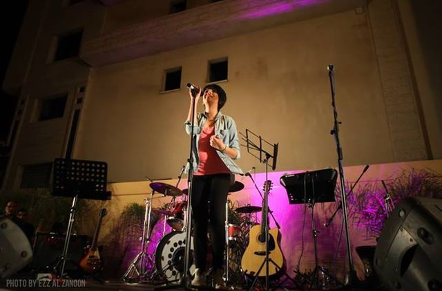 Mariam le jour de la fête de la musique à Gaza
