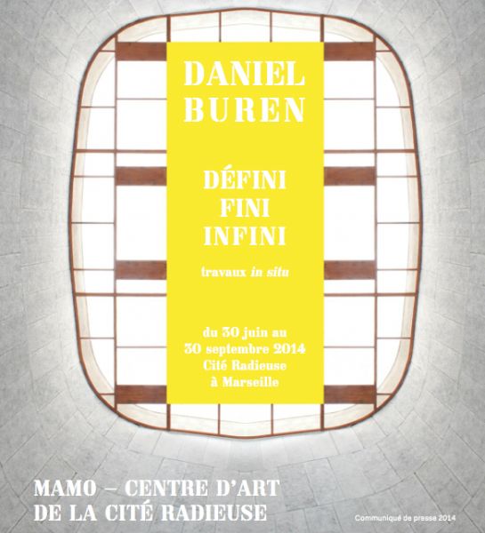 Exposition Buren au MAMO de Marseille