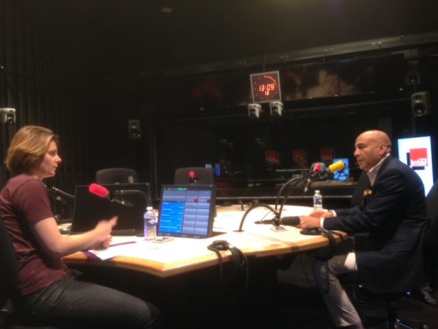 Lotfi Maktouf au micro de Caroline Fourest