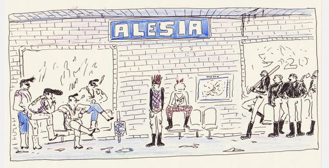 Prendre le métro #1- Claire Braud