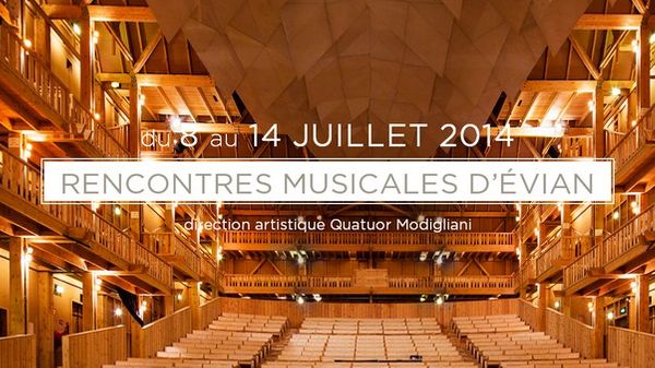 Rencontres musicales d'Evian 2014